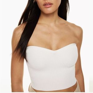 Babaton Sculpt Knit Sweetheart Tube Top